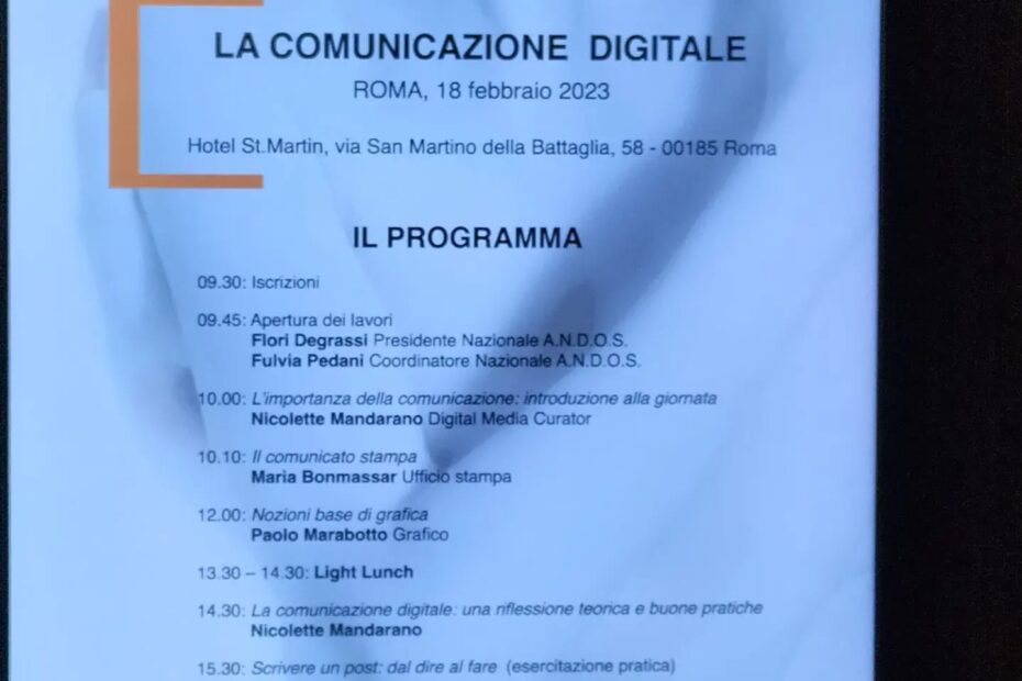 Corso ANDOS sulla comunicazione digitale 2023_9