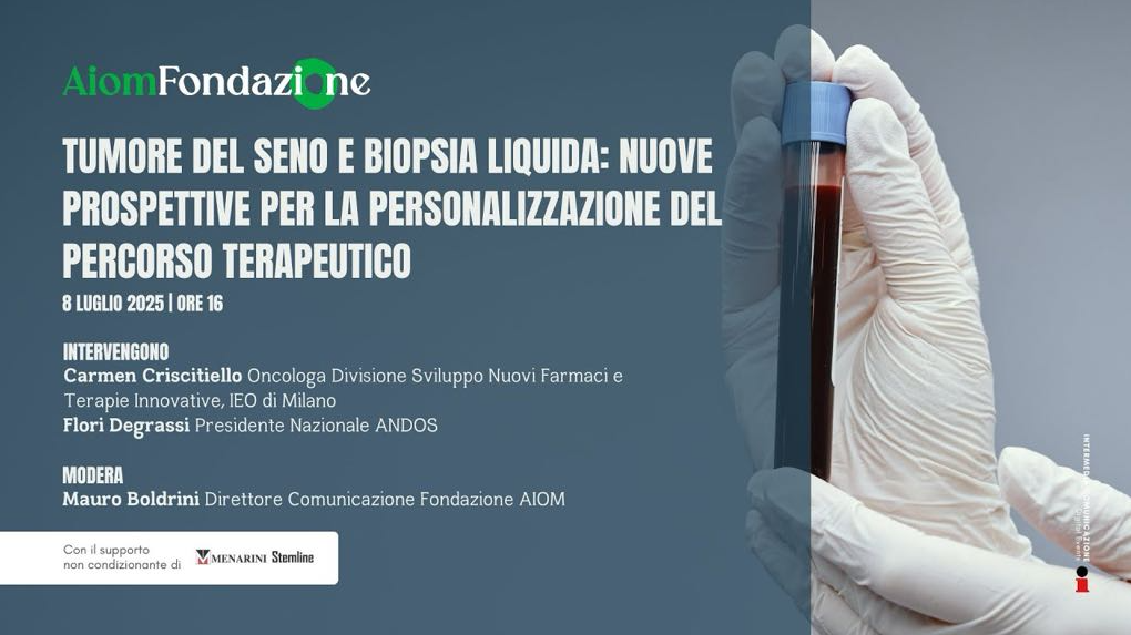Tumore al seno e biopsia liquida webinar ANDOS